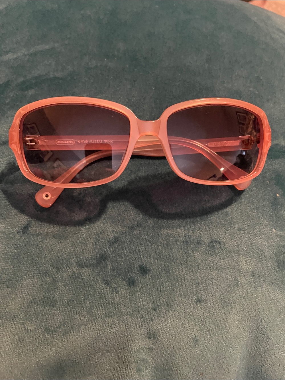 Y2K COACH NADIA PINK SUNGLASSES #S475A